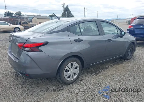 2020 Nissan Versa S Xtronic Cvt z USA, uszkodzony, nr VIN 3N1CN8DV5LL911745